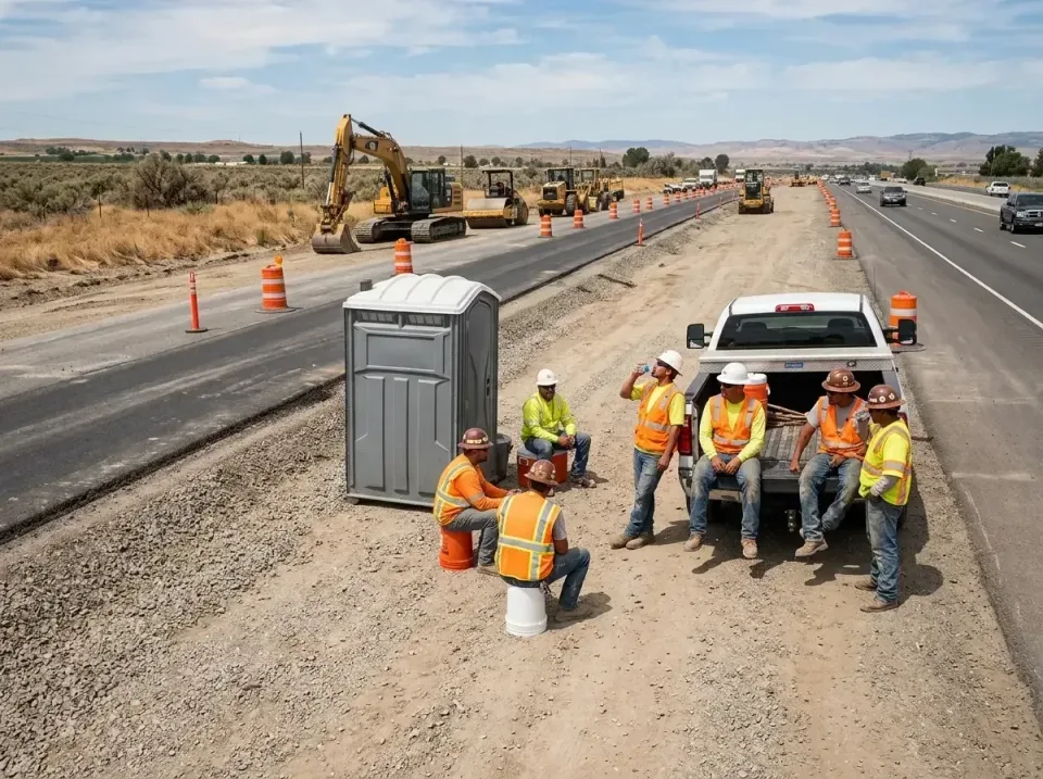 highway-road-construction-crew-007 — frequently asked questions, Porta Potty and Restroom Rentals in Princeton, WV